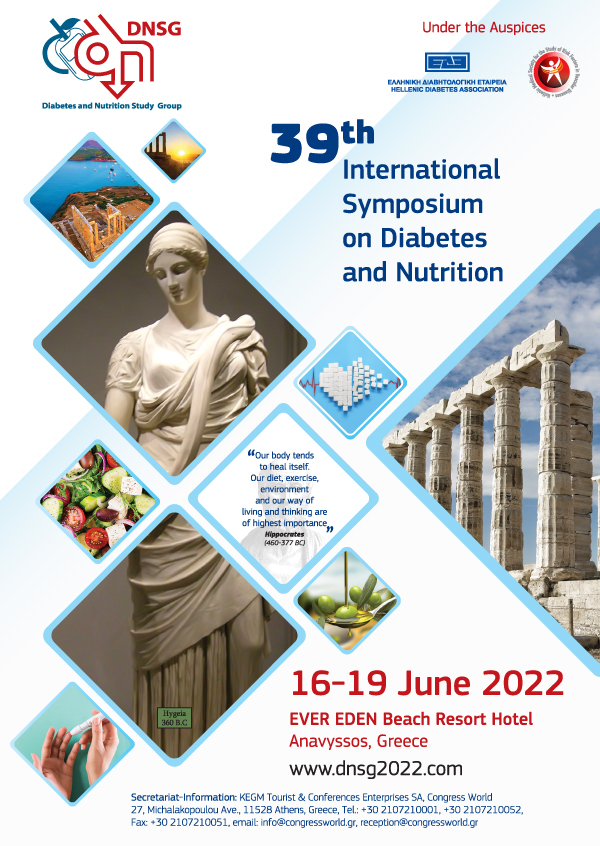 DNSG 2022 - 39th International Symposium On Diabetes And Nutrition