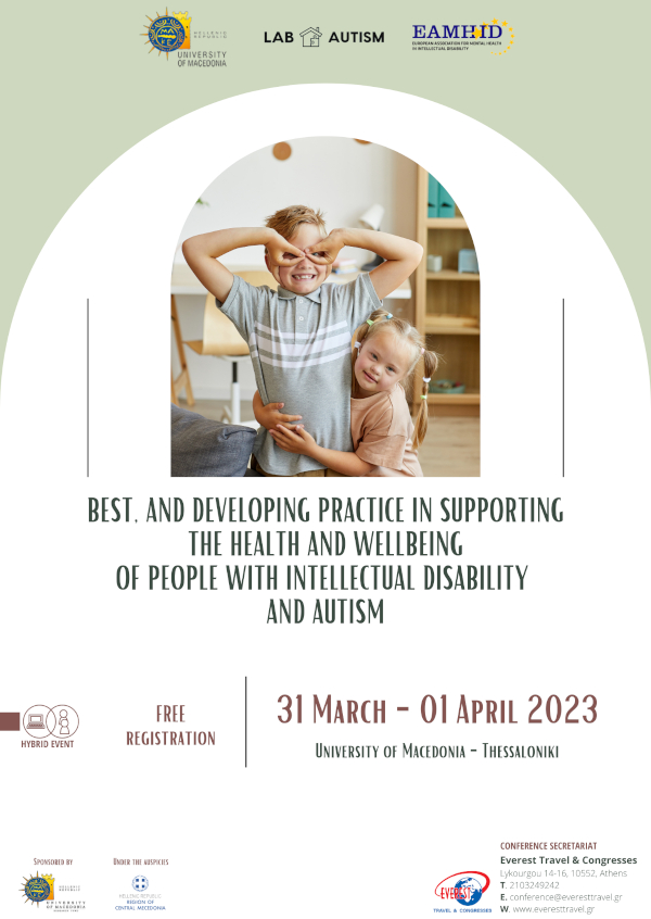Best, and developing practice in supporting the health and wellbeing of people with intellectual disability and autism