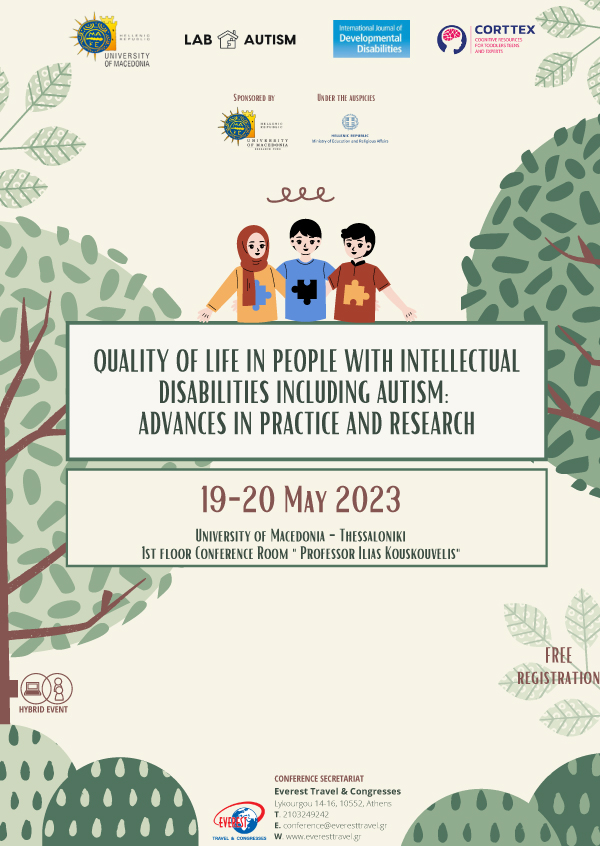Quality of life in people with intellectual disabilities including autism: Advances in practice and research