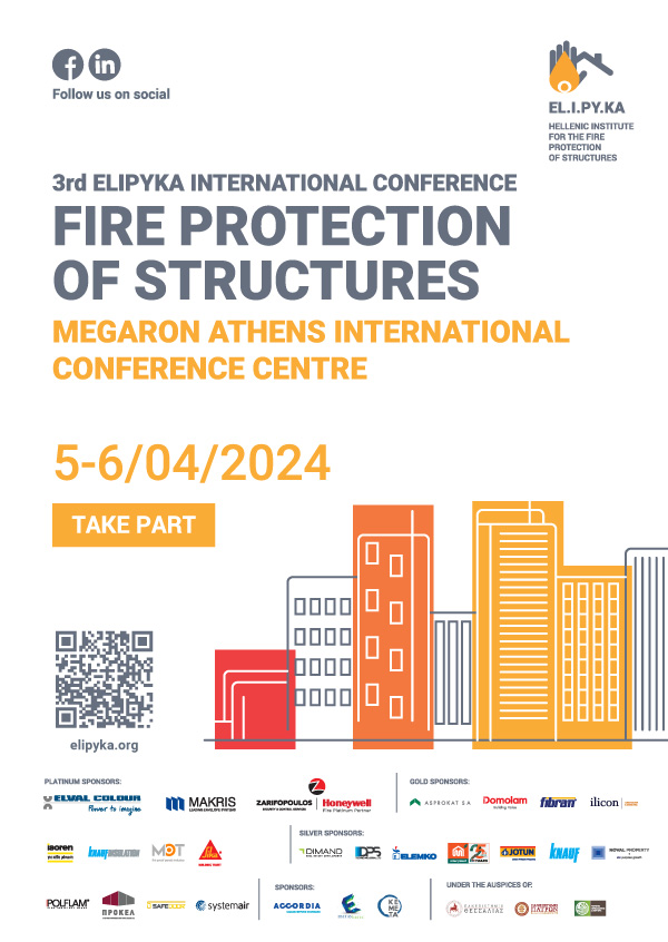3rd ELIPYKA International Conference | Fire Protection of Structures