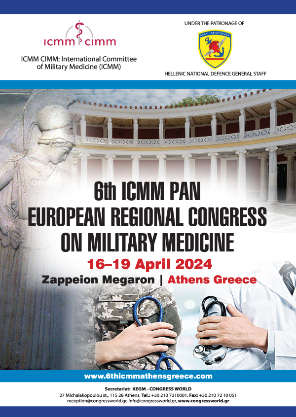 6th ICMM PAN EUROPEAN REGIONAL CONGRESS ON MILITARY MEDICINE