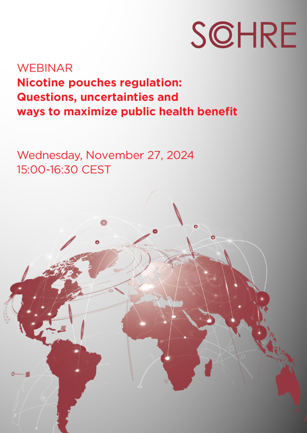 WEBINAR | Nicotine pouches regulation: Questions, uncertainties and ways to maximize public health benefit